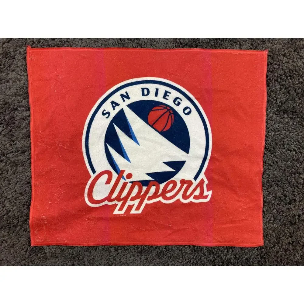 Kanata San Diego Clippers Red Rally Towel Retro Logo 18